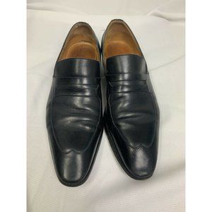 JM Weston Black 436 Calfskin Loafers Made In
